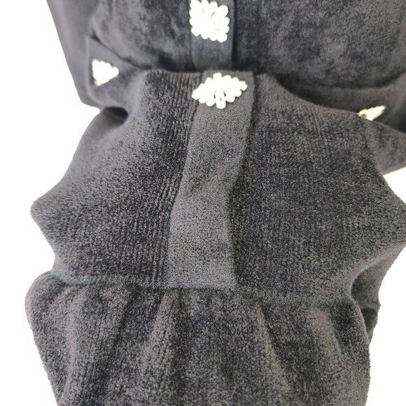 self-portrait Black Chenille Knit Mini Dress size S - Picture 11 of 13